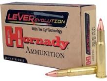 Hornady 82730 LEVERevolution 3030 Win 160 gr Flex Tip eXpanding 20 Per Box