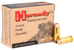 Hornady 9126 Custom Personal Defense 10mm Auto 180 gr Hornady XTP Hollow Point XTPHP 20 Per Box