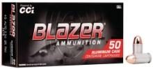 CCI 3570 Blazer Handgun 45 ACP 230 gr Full Metal Jacket FMJ 50 Per Box