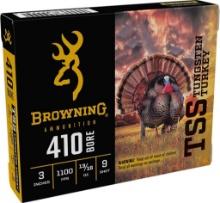 Browning Ammo B193924139 TSS Tungsten Turkey 410 Gauge 3 1316 oz Tungsten 9 Shot 5 Per Box