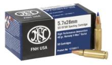 FN 10700017 High Performance Target 5.7x28mm 40 gr Hornady VMax VMX 50 Per Box