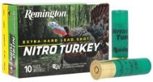 Remington Ammunition 26690 Nitro Turkey Upland 12 Gauge 2.75 1 12 oz 4 Shot 10 Per Box