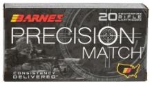 Barnes Bullets 30166 Precision Match Centerfire Rifle 6.5 Creedmoor 140 gr Open Tip Match BoatTail