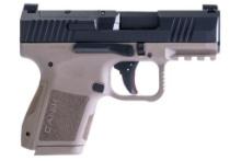 CANIK METE MC9 Pistol - Black / FDE| 9mm | 3.18" Barrel | 1 - 15rd & 1 - 12rd Mag | Optic Ready w/