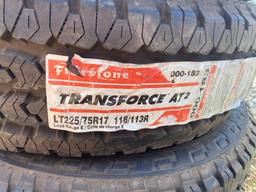 4 225/75 R 17 Firestone tires... brand new...