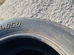 4 265/70 R17 Michelin tires... brand new...