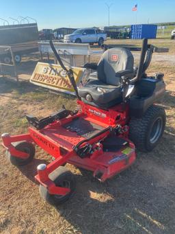 Gravely 48" zero turn lawn mower cranks and runs...