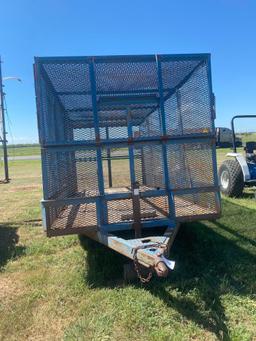 16' x 6 1/2' Trash Trailer... in good shape... sells with a Bill of Sale Only...