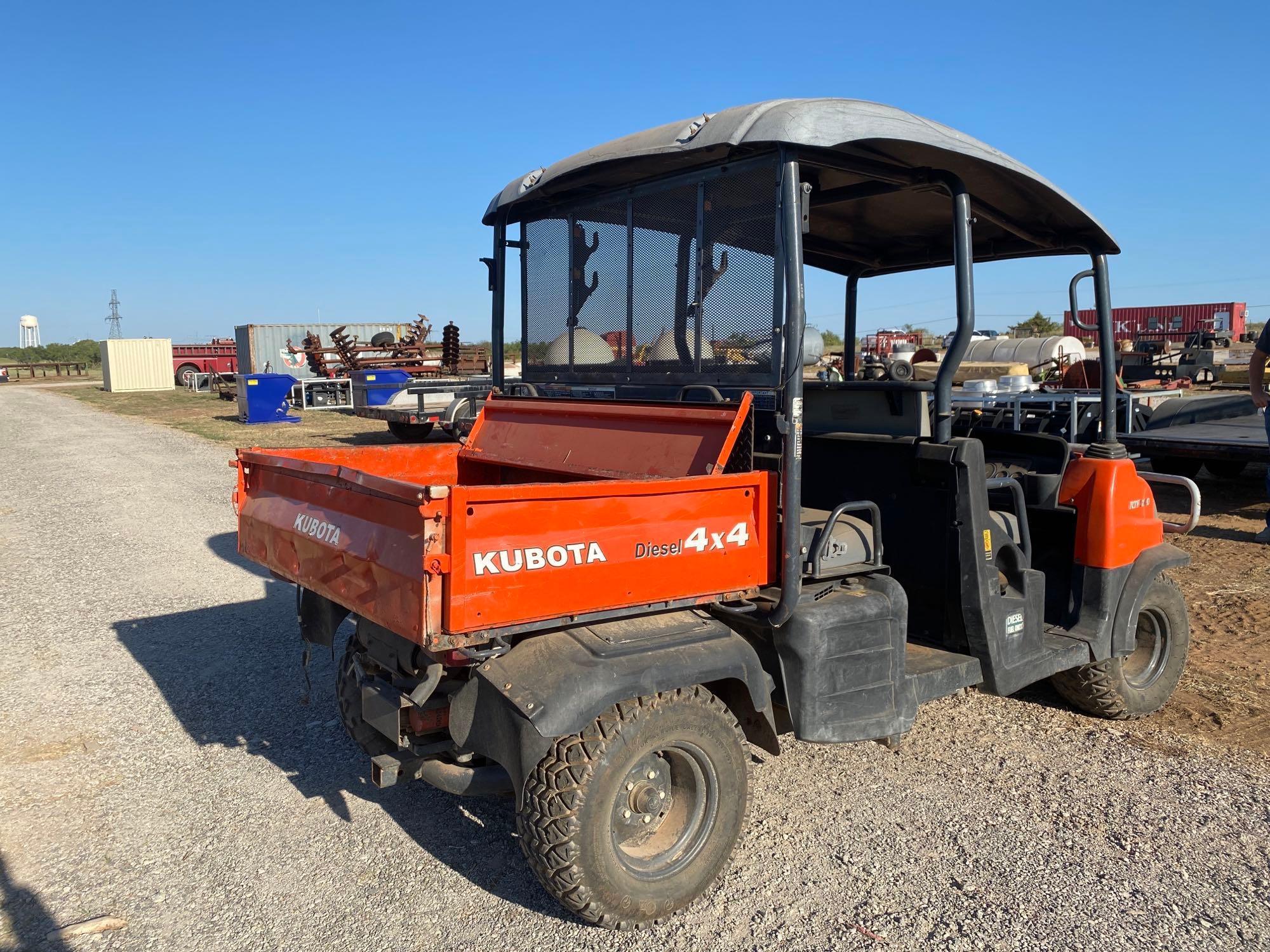 Kubota RTV1100 Side by Side... ... 2713 Hours runs and drives