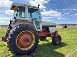 CASE 2090 CAB TRACTOR 110 HP 2088 HOURS FAN MOTOR AND ALL WORKS