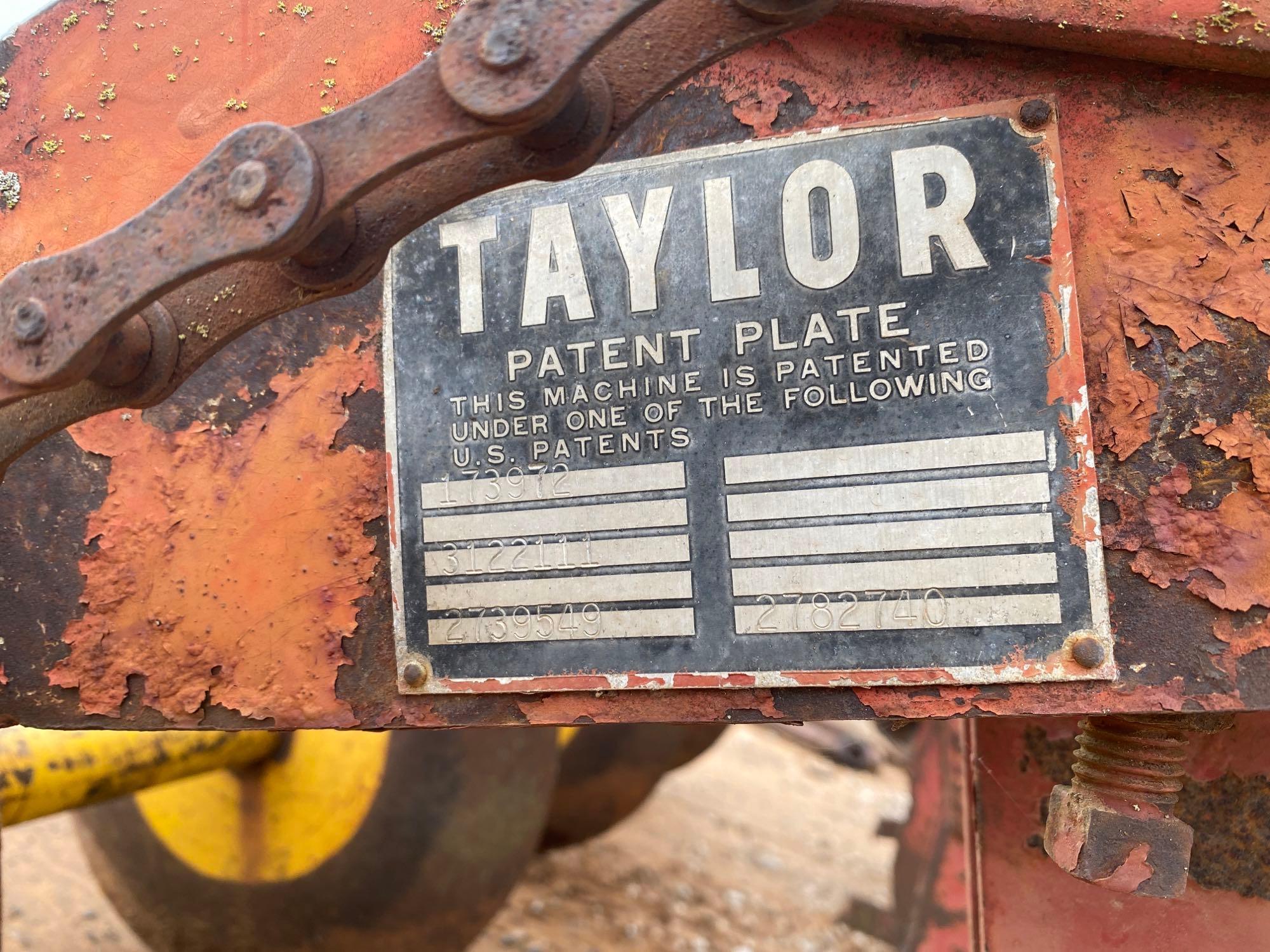 6' TAYLOR PLANTER 22" SPACING 3 POINT HOOK UP