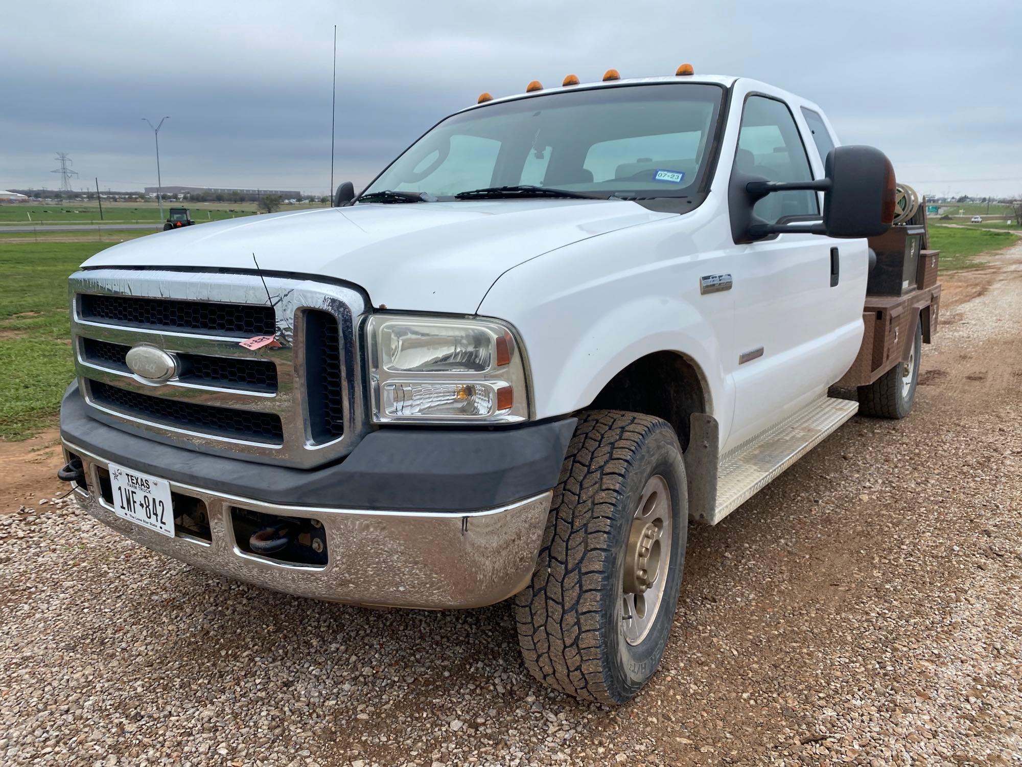 2006 Ford F-350 Pickup Truck, VIN # 1FDWX35P86ED07467