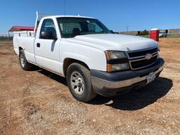 2006 Chevrolet Silverado Pickup Truck, VIN # 3GCEC14V46G192620