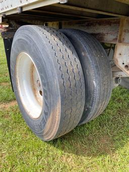 28FT DRY VAN TRAILER 102 IN WIDE 22.5 RUBBER ROLL UP BACK DOOR ???????SELLS WITH A BILL OF SALE ONLY