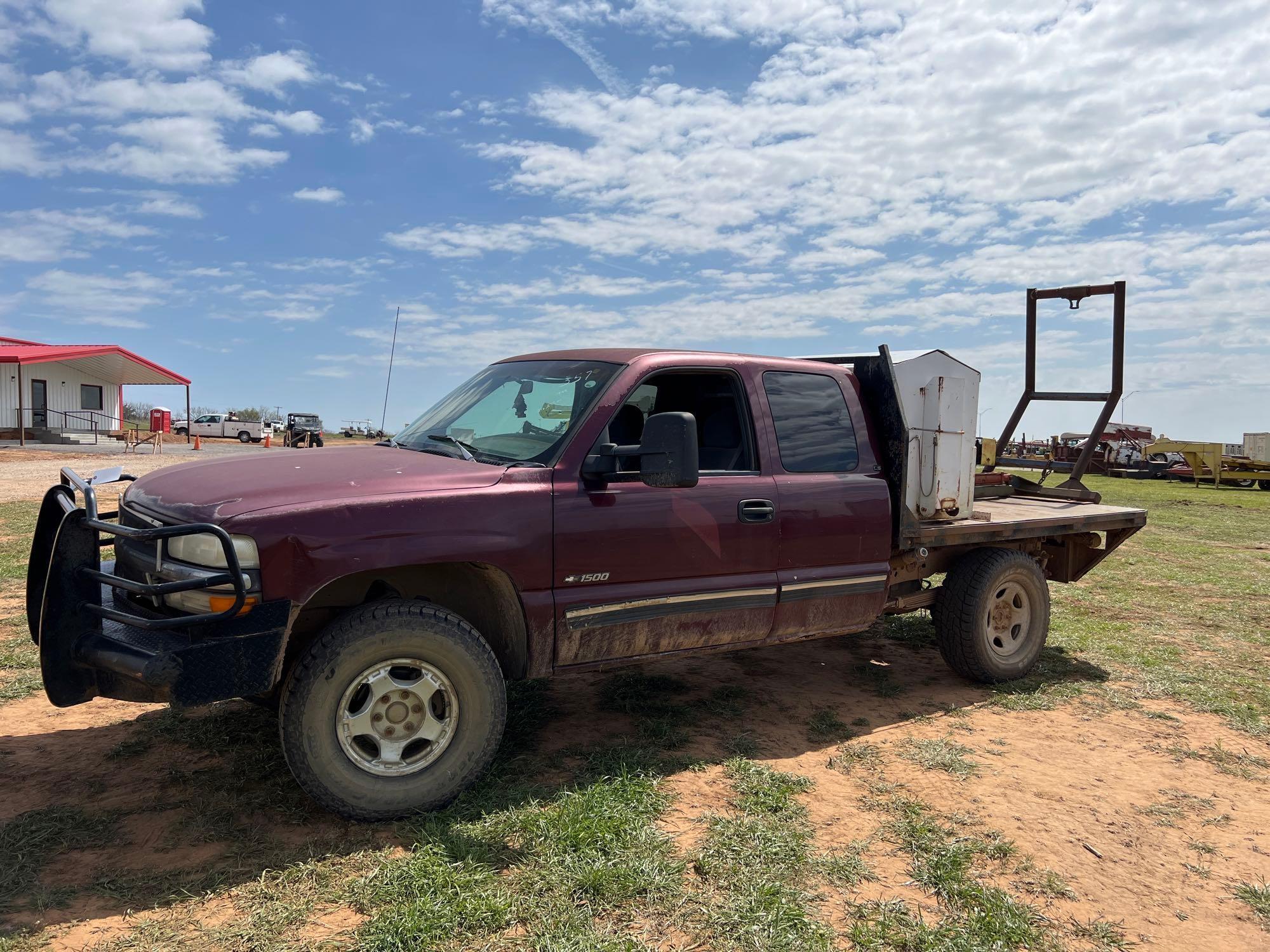 1999 Chevrolet Silverado Pickup Truck, VIN # 2GCEK19T6X1177962