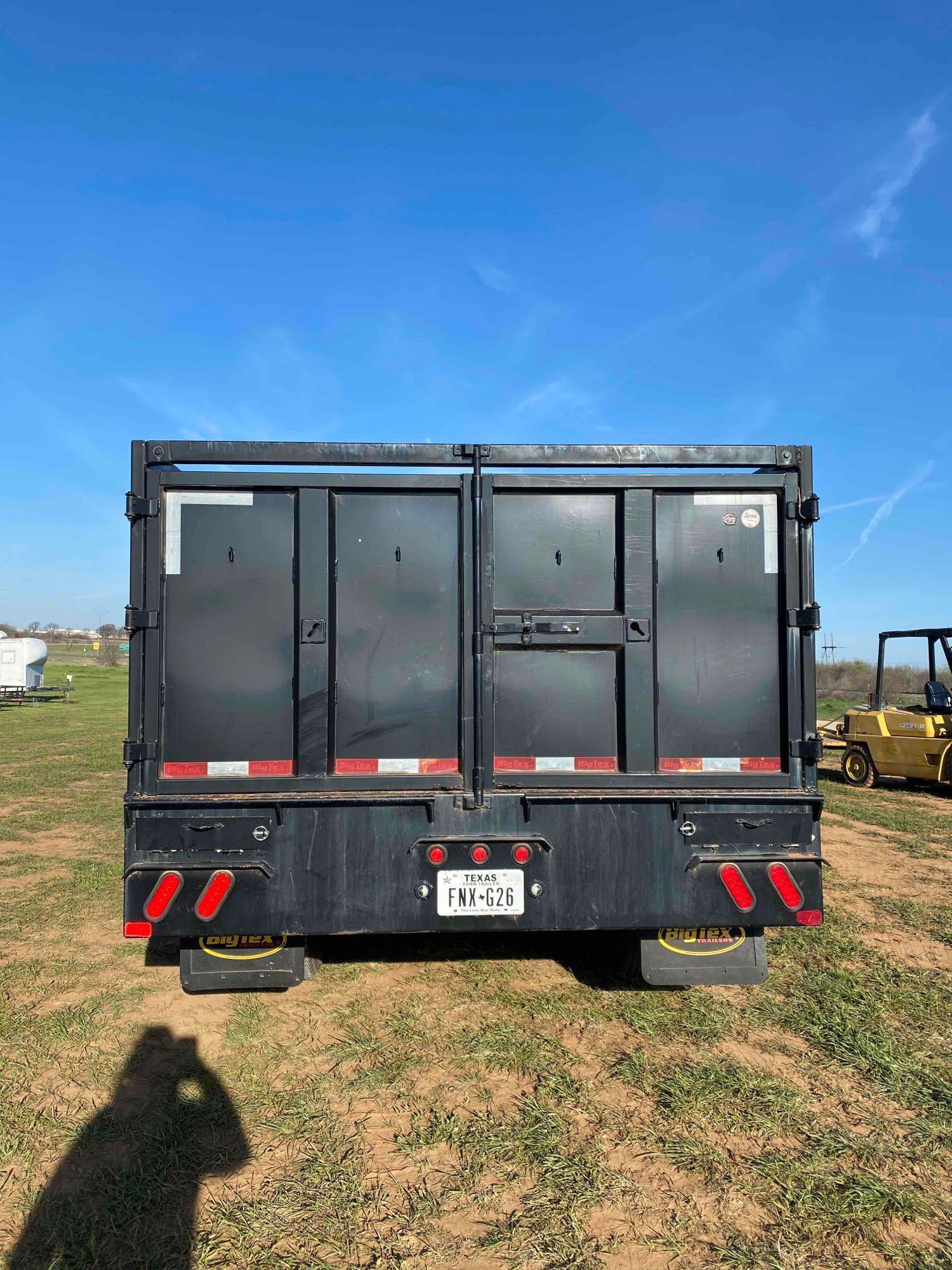 2015 Big Tex Trailer Trailer, VIN # 16VDX2026F2034939