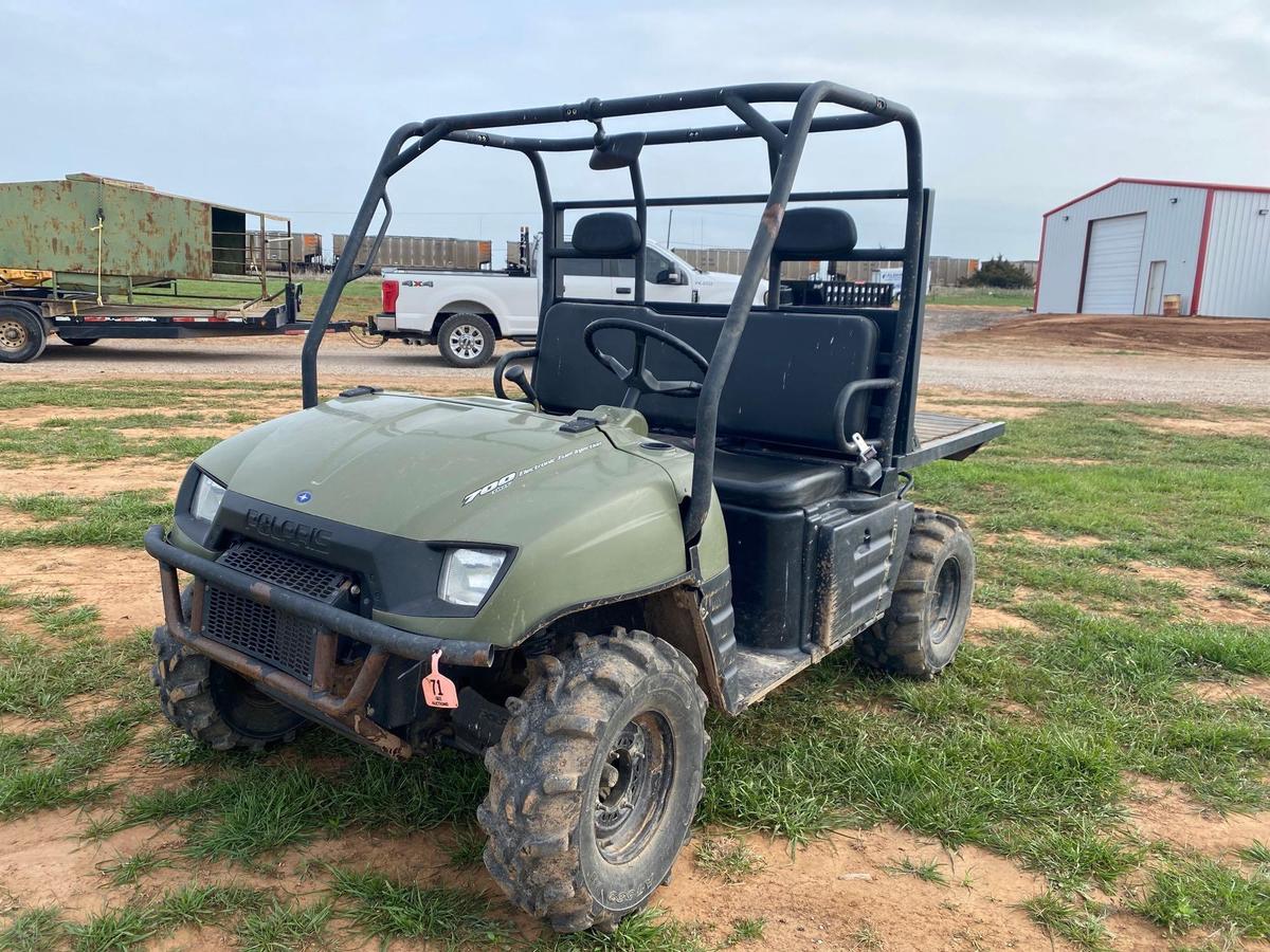 2006 Polaris Ranger Motorcycle, VIN # 4XARD68A06D037845