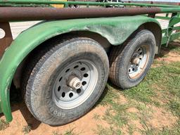 2015 BIG TEX BUMPER PULL TRAILER 20' LONG 6'11" WIDE 16 IN TIRES HEAVY DUTY... SELLS WITH TITLE