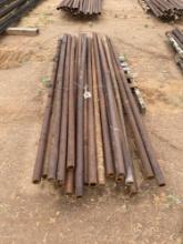 Fence Posts 9 ft tall by 2 3/8 inch tubing
