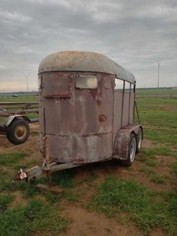 TWO HORSE TRAILER