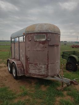 TWO HORSE TRAILER