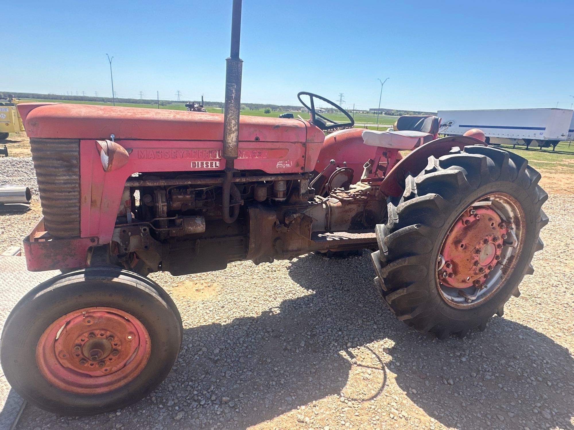 MASSEY FERGUSON 65-DIESEL TRACTOR