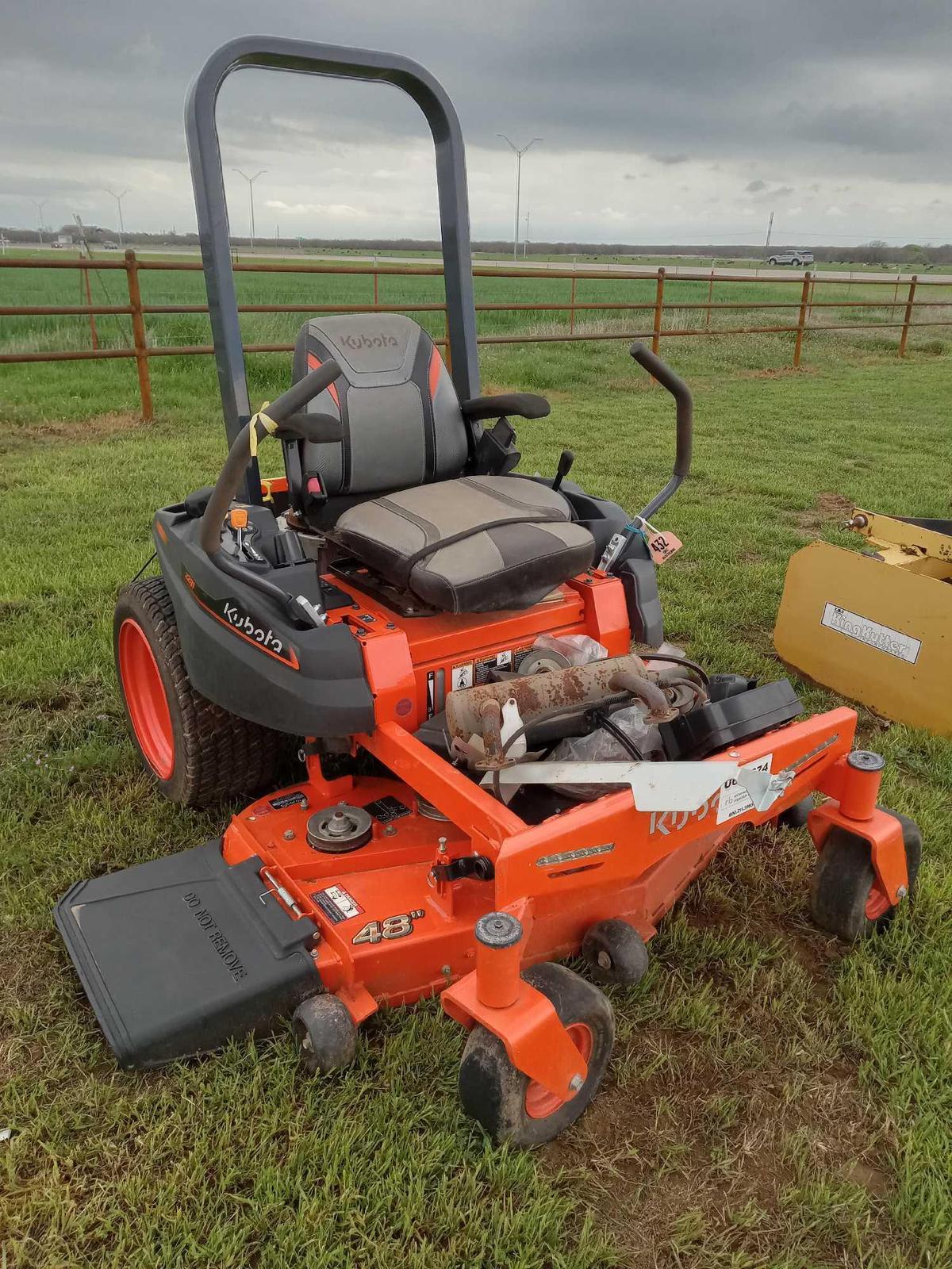 KUBOTA ZERO TURN MOWER