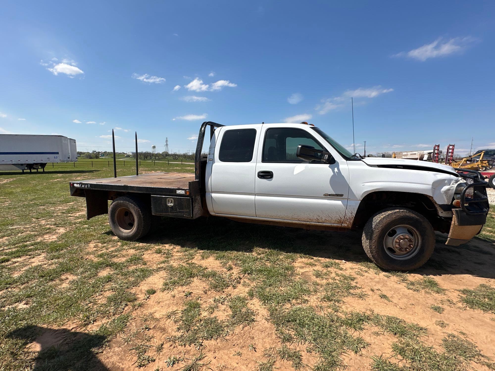 2001 Chevrolet Silverado Pickup Truck, VIN # 1GCJK39G01E316695