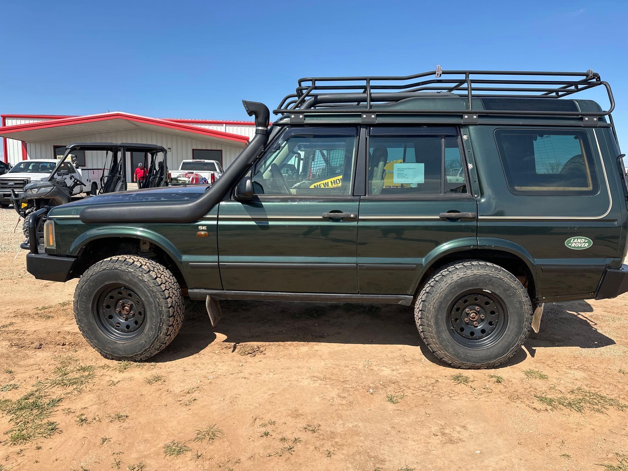 2004 Land Rover Discovery Multipurpose Vehicle (MPV)