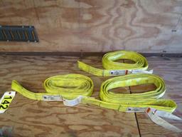 3 - 2" Lifting Slings EEF-2902 90.5", 127", 134.5" #12,400