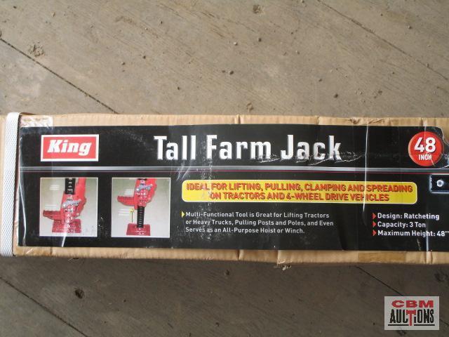 48" Tall King Handy Man Jack New