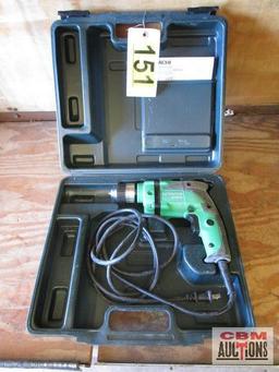 Hitachi 3/8" D 10VH Hand Drill Runs But Smells