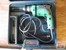 Hitachi 3/8" D 10VH Hand Drill Runs But Smells