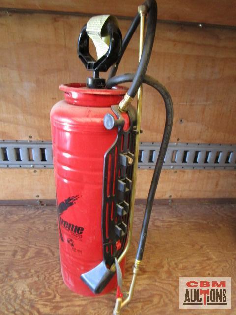 Speakmen Portable Pressure Water Can And New 3.5 Gal Xtreme Concrete Cure Sprayer
