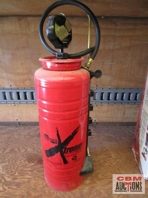 Speakmen Portable Pressure Water Can And New 3.5 Gal Xtreme Concrete Cure Sprayer