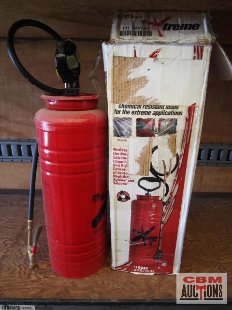 Speakmen Portable Pressure Water Can And New 3.5 Gal Xtreme Concrete Cure Sprayer