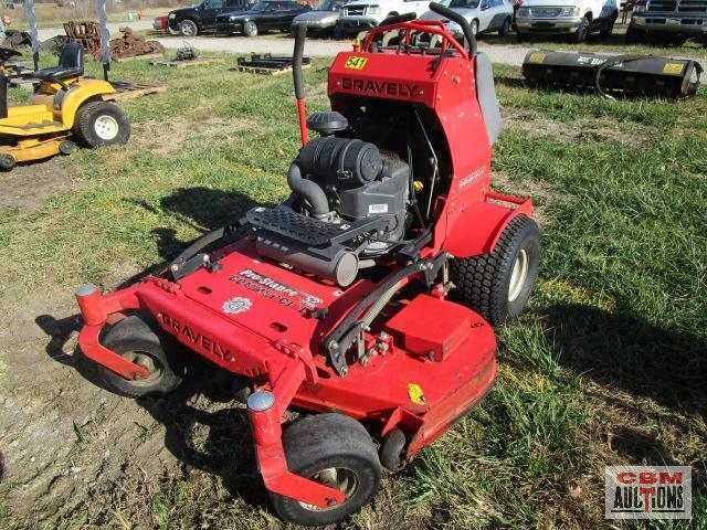 2015 Gravely 52" Pro-Stance Commercial, Zero Turn Mower, Kawasaki, 1,207 Hrs S# 94128-041138