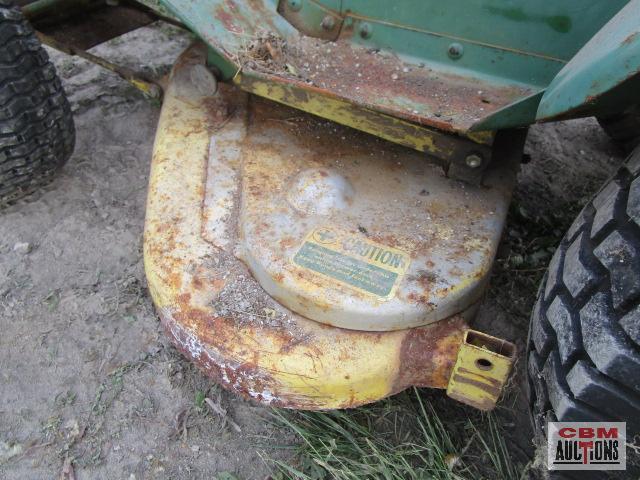 John Deere 110 lawn tractor,K1815 Kohler, S#SNT10310445707M, Seller said all original