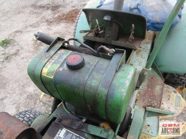 John Deere 110 lawn tractor,K1815 Kohler, S#SNT10310445707M, Seller said all original