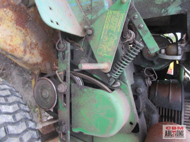 John Deere 110 lawn tractor,K1815 Kohler, S#SNT10310445707M, Seller said all original