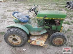 John Deere 110 lawn tractor,K1815 Kohler, S#SNT10310445707M, Seller said all original