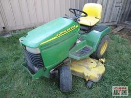 John Deere 345 Lawn tractor liquid cooled Kawasaki with 54" belly mower takes either to start