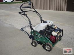 Billy Goat AE401H 19" Self propelled lawn aerator, Honda engine with water tank S#52311269...runs