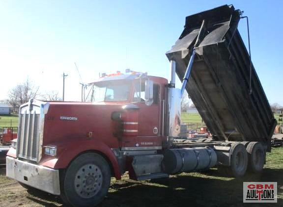 1994 Kenworth W900 Dump Truck, VIN # 1XKWDR9X1RJ616160