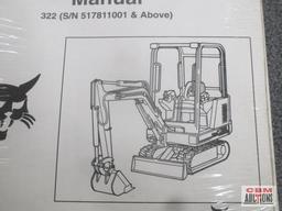 Bobcat 322 Mini Excavator Operation & Maintenance Manual