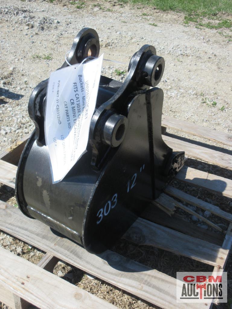 Landhero...12" Excavator Bucket...BKT-31-C30312HD (Caterpillar Excavator 303)...(Unused)