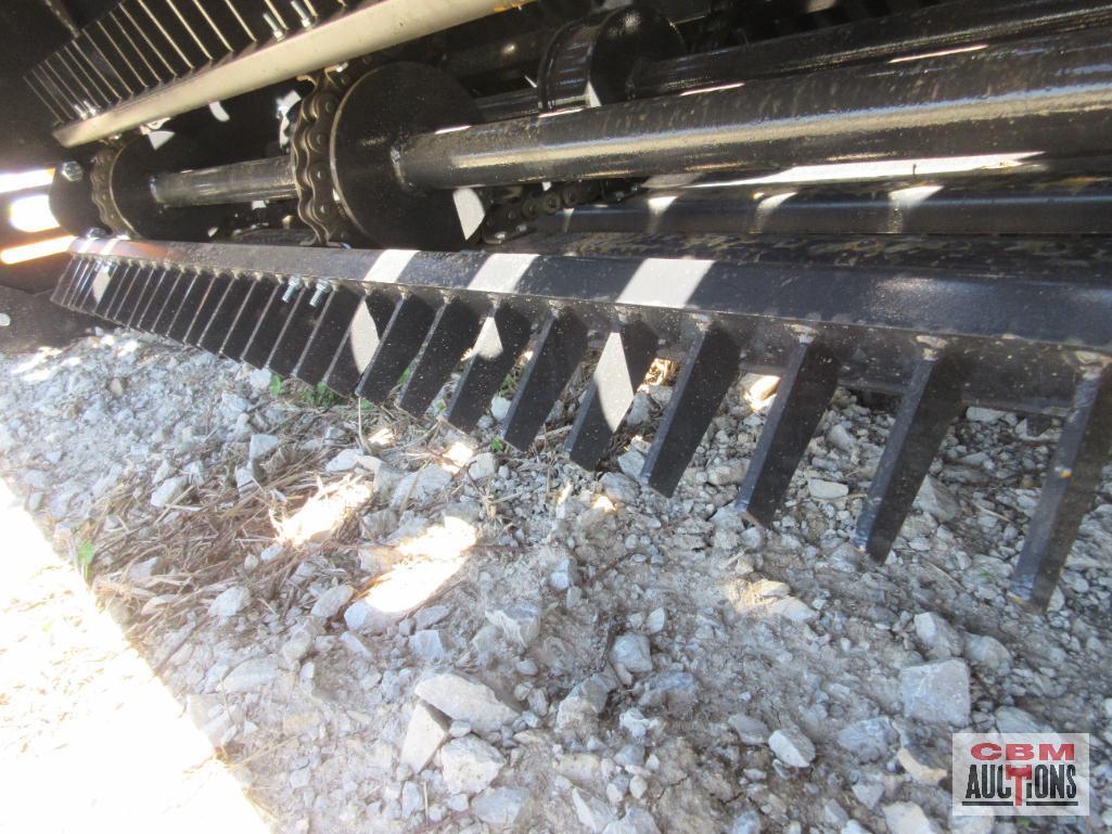 Landhonor HL-LR-12-72W 72" Rock Hound Landscape Rake, In Cab Remote Control, Skid Steer Attachment