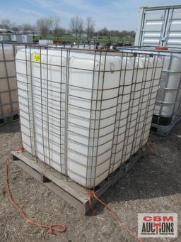 IBC Chemical Tote With Cage