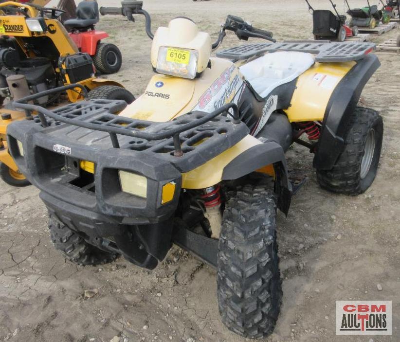 Polaris 600 Twin Sportsman ATV, On Demand AWD (Unknown-NO TITLE)