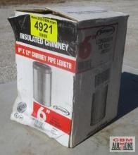 Super Vent 6"x12" Insulated Chimney Pipe *FLB